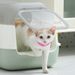 Box Small With Lid Large Fully Enclosed Splash-Proof Odor-Proof Toilet Transparent Litter Tray Cat Supplies Collection_voghion.com