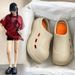 Ch1605 New 2025 Summer Men And Chef One-Word Solid Color Slippers Women Nurse Surgical Shoes Clogs_voghion.com