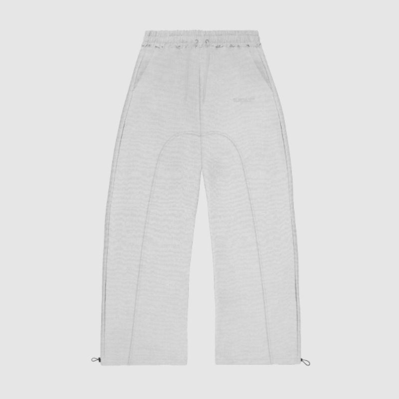 Ropa para hombre, pantalones de chándal holgados Y2K con bolsillos y botones bordados, estilo urbano Harajuku, estilo retro minimalista._voghion.com