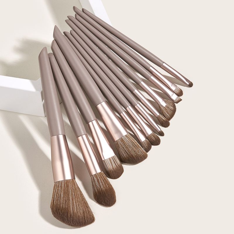 12 pieces makeup brushes, beauty tools set, foundation brush, blush brush, makeup GUJHUI_voghion.com