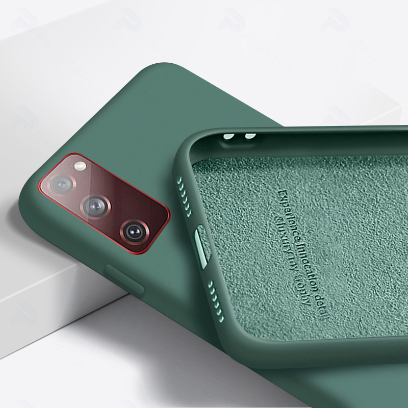 HINWEIS 20 ULTRA HINWEIS 10 LITE 8 9 S10 + S20 + S20 FE Weiche Abdeckung Flüssigsilikonhülle für Samsung Galaxy S21 S21 + S10 S10E S8_voghion.com