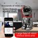 Cámara de seguridad para el hogar, 1 juego, 1080P, WiFi inteligente, aplicación, cámara robot, monitor de video para bebés, cámara robot con alarma inteligente, compatible con almacenamiento de extensión de 128 GB._voghion.com