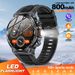 LIGE AK82 Smart Watch For Men With Bluetooth Calling, Heart Rate Monitor, NFC, Waterproof Fitness Tracker & 800mAh Battery_voghion.com