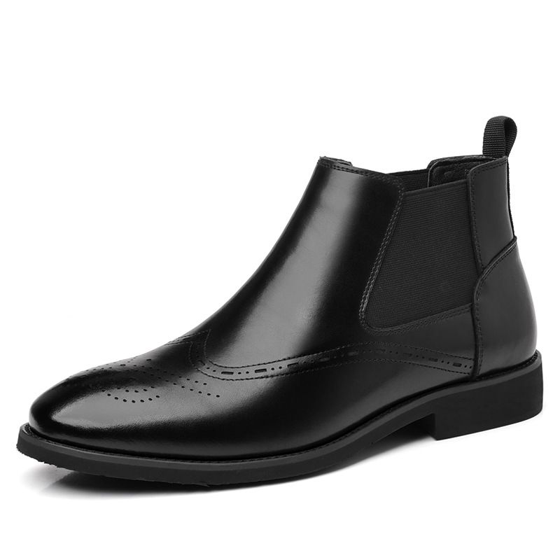 England Short Boots Padded Cloth Martin Large Size Men's Boots 2025 Fall And Winter New Fashion Versatile Wear Comfortable Lightweight_voghion.com