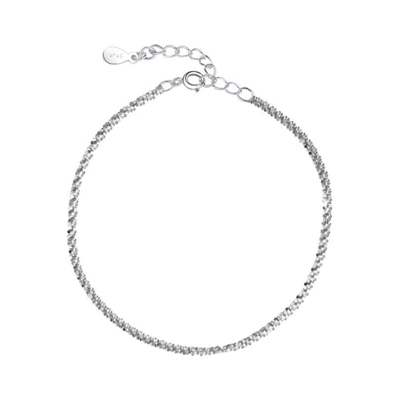 Jewelry Three-Layer Sparkling For Women Water Wave Chain Minimalist Star Anklet Summer_voghion.com