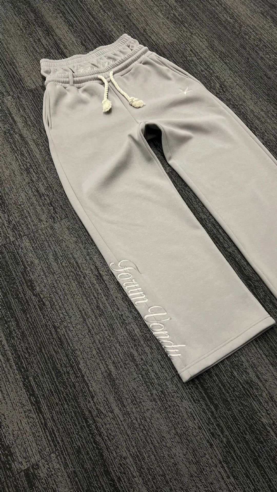 Pantalon de survêtement pliable à double taille pour homme, vêtement décontracté et simple pour couple, mode créative_voghion.com