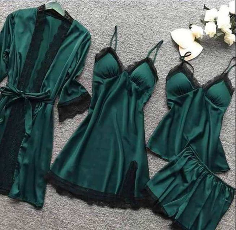 Pijamale sling femei purta acasă rochie de noapte pijamale transfrontaliere cămașă de noapte femei_voghion.com