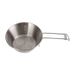 Outdoor Sierra 304 Stainless Steel Folding Cookware Camping Tableware Foldable Fixed Handle Bowl_voghion.com