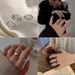 Ins Cold Style For Women, Niche Design Sense Combination Set Ring, Sweet Cool Simple Open Personality Knuckle Ring Trend_voghion.com