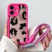 Custodia con cordino da polso con catena per iPhone 16 Pro Max Plus, custodia per telefono antiurto in silicone morbido con leopardo sexy_voghion.com