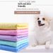 Pet supplies, cat and dog bath large bucket packaging, A-grade deer skin towels, pet absorbent towels_voghion.com