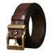 Handmade Top Layer Cowhide For Men Trendy High-End Genuine Leather Fashionable Casual Versatile Belt_voghion.com