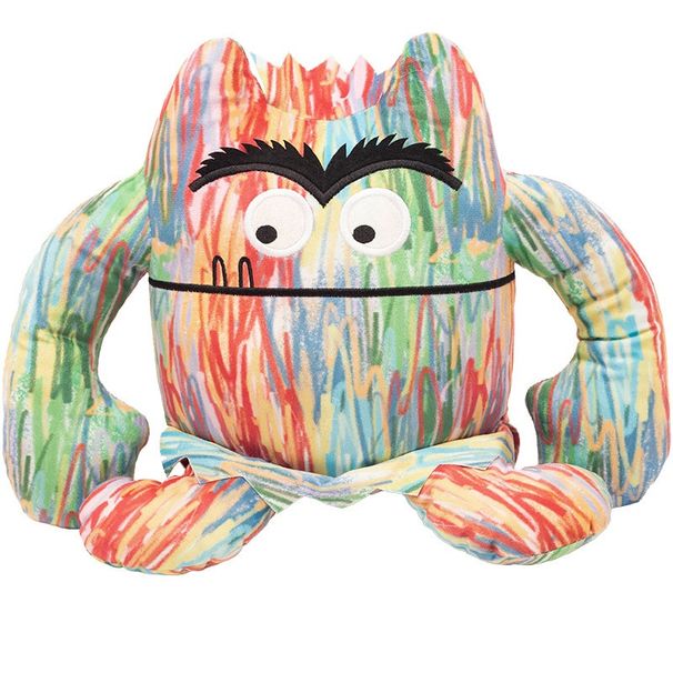 Peluche Monstre Coloré, douce et câline. Disponible en 15 cm, 25 cm et 35 cm._voghion.com