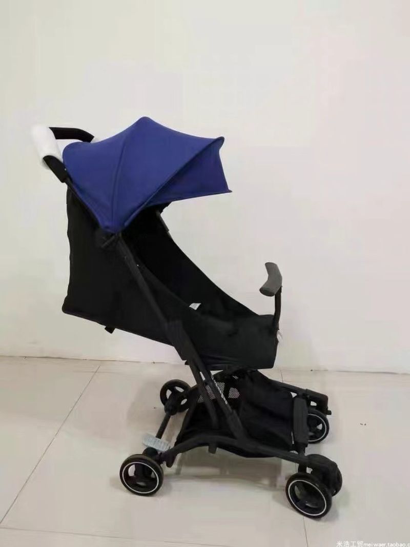 MSTAR beszálló babakocsi, négykerekű, esernyős babakocsi, ütéscsillapító ülés, egyszerű, ultra kicsi, összecsukható, zsebes babakocsi, új_voghion.com