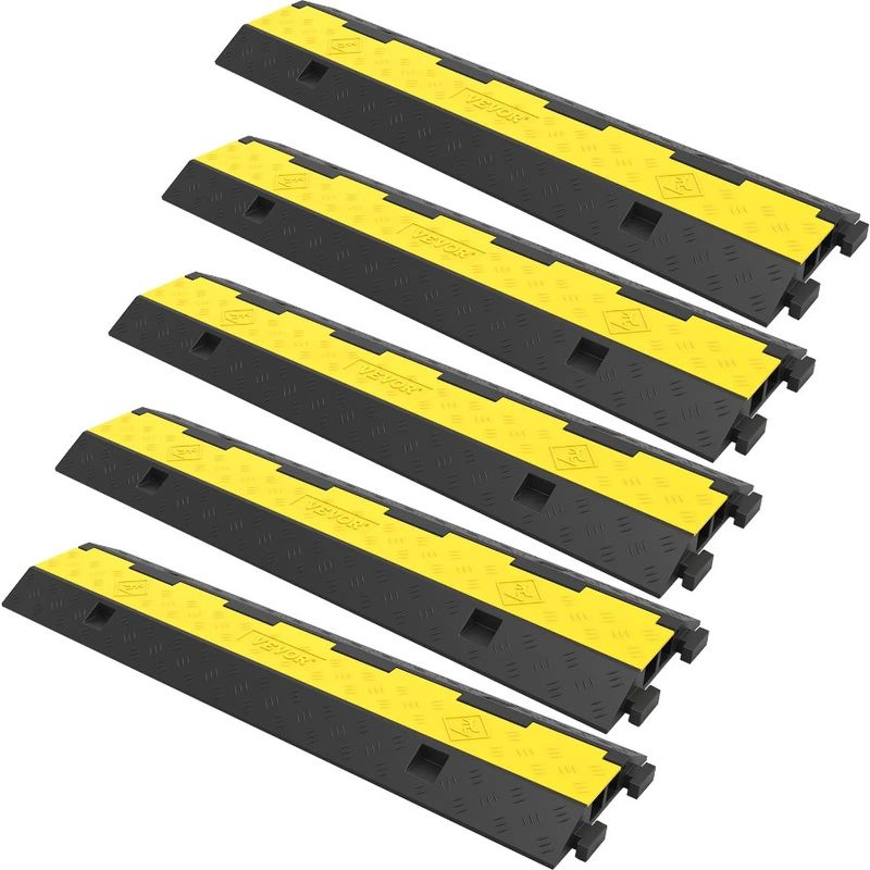 11000 5 Bump Packs Ramp Hump Rubber 2 Protector Bump Rated LBS Protective Modular Speed Load Wir Cable Speed Channels Capacity_voghion.com