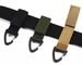 Outdoor tactical nylon webbing backpack single point triangle multifunctional climbing buckle, D-shaped hanging ring,_voghion.com