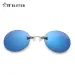 Nuevas gafas de sol Matrix Morpheus con clip en la nariz, redondas y sin montura, minigafas vintage sin montura para hombre, UV400_voghion.com
