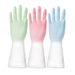 Household dishwashing gloves men and women waterproof thickened durable summer kitchen laundry rubber thin milk cleaning gloves_voghion.com