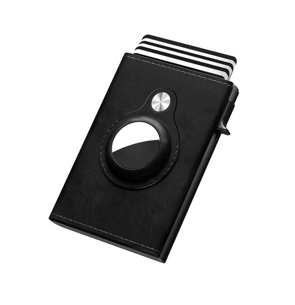 Hochwertiges RFID-blockierendes Metallkartenetui für Airtag – Schlankes Aluminium-Portemonnaie für Damen und Herren – Diebstahlsicherer Kreditkartenschutz_voghion.com