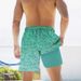 Pantaloncini casual estivi hawaiani con stampa di palme da cocco da uomo, da indossare in spiaggia_voghion.com