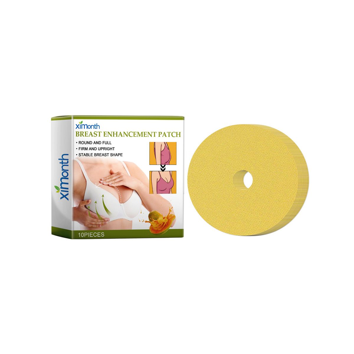 Patch mammaire Ximonth pour un massage de la poitrine rebondie et ferme_voghion.com