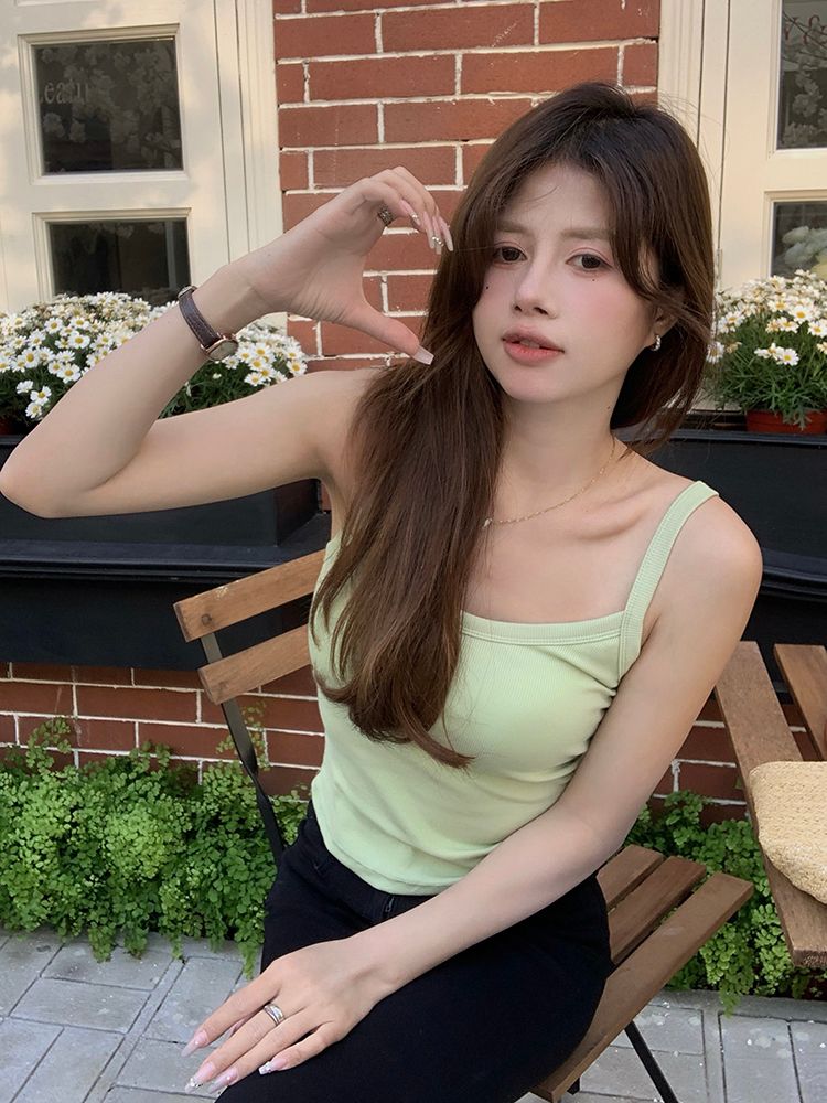 Slim Fit Inner Wear Elastische Oberbekleidung Ärmelloses Unterhemd_voghion.com