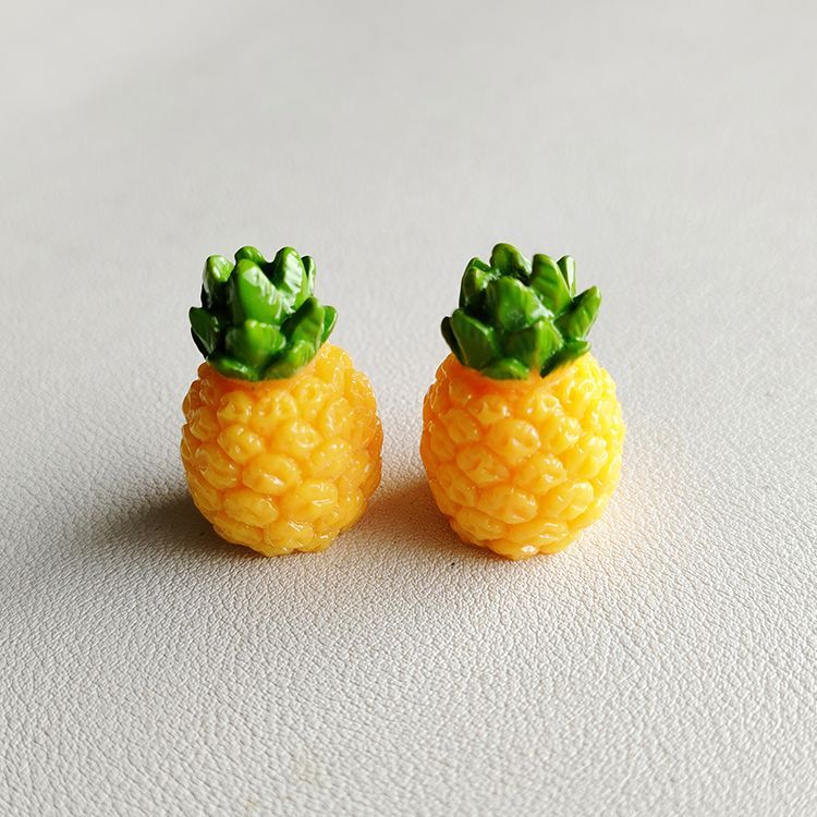 Pineapple Car Motorcycle Electric Bicycle Universal Tire Wheel American Style JDM Personality Valve Core Cap_voghion.com