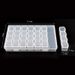 Double-layer Nails Art organizer box storage Tool Rectangle Storage Box Pen brush Polishing Nail Buffer Files Plastic Container_voghion.com