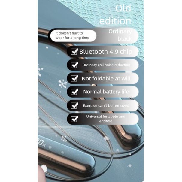 【Suono della natura】Cuffie da gioco wireless Bluetooth over-ear con cancellazione del rumore, batteria a lunga durata e bassi profondi_voghion.com