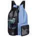 Swim Bag Mesh Drawstring Backpack With Wet Bag Beach Backpack, Gym And Workout Gear Bag_voghion.com