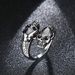 New Bold Open Skull Alloy Punk Style Adjustable Ring_voghion.com