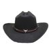 cintura per la testa di mucca autunno e inverno per uomo e donna cappello da cowboy western regolabile con gobba in lana imitazione satinata_voghion.com