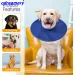 Dog Recovery Collar,Dog Soft Cone Collar Alternative After Surgery,Adjustable,Breathable E Collar For Large/Medium/Small Dogs_voghion.com