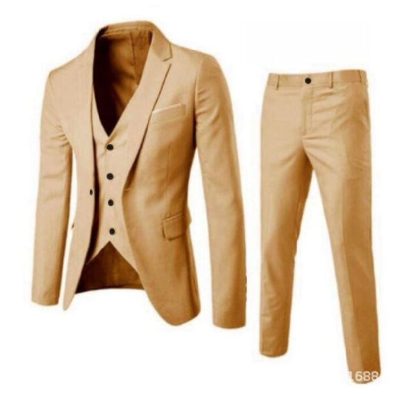 Abbigliamento maschile Abiti da tre pezzi slim Abiti da sposo Abiti da matrimonio Abiti da testimone Abiti professionali da uomo Abiti formali_voghion.com