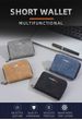 Baellerry New Men's Card Wallet, Simple Retro, Multi-card Design, Organ Style Structure, Set Of Card Wallet, Coin Purse, ID Bag, Card Holder In One._voghion.com