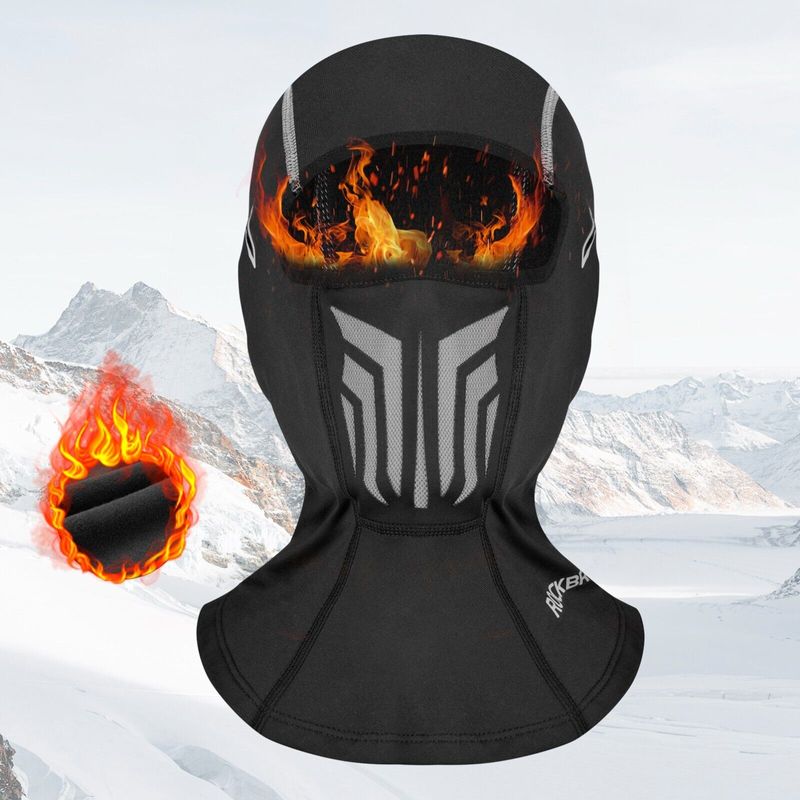 ROCKBROS Winter Sturmhaube Skimaske Motorradmütze Winddicht Schal Mütze Unisex_voghion.com