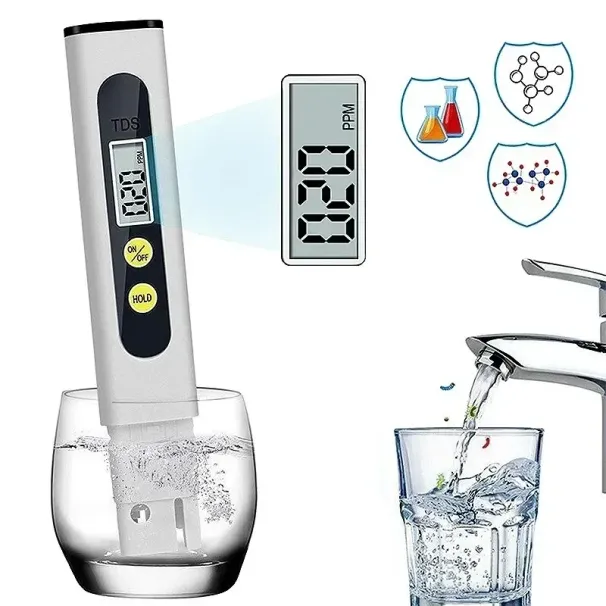 Misuratore TDS Tester digitale per acqua 0-9990ppm Analizzatore della qualità dell'acqua potabile Monitor Filtro Test rapido Acquario Idroponica Piscine_voghion.com
