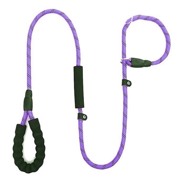 Zintegrowany, podwójny uchwyt, odblaskowy dla psów średnich i dużych, pas trakcyjny odporny na wybuch, łańcuch treningowy P, pies_voghion.com