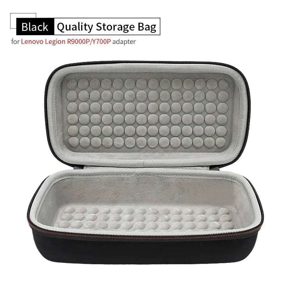 Kõva EVA hoiukott Lenovo Legion R9000P Y7000P Power Boxi kaasaskantava sülearvuti vahelduvvooluadapteri kandekott C24111_voghion.com
