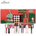 Makeup Sets POPFEEL Christmas Countdown Holiday Gift Box Set Eye Shadow Lipstick Cosmetics Full Set Combination_voghion.com