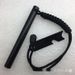 12.7*127mm Outdoor Flint Magnesium Rod Fire Starter Survival Scraper With 7 Heart Paracord Or Reflective Cord_voghion.com