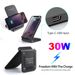 30W Schnelle Drahtlose Ladegerät Stand Dock Für Apple IPhone Samsung Android Telefon Neue_voghion.com