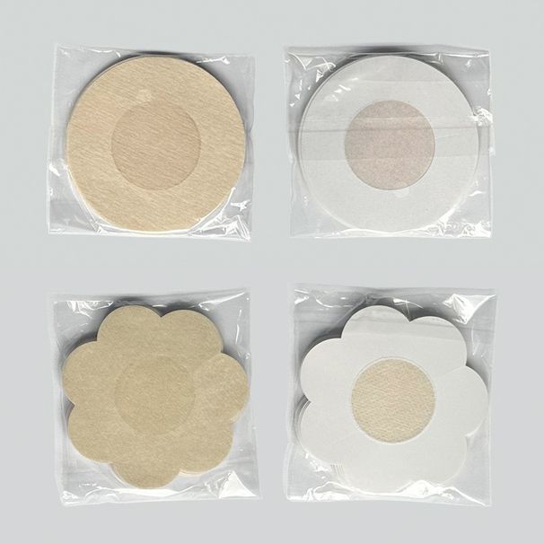 Einweg-Nippelaufkleber für Damen, Brustaufkleber, Anti-Beulen-Anti-Expositions-Brustaufkleber, unsichtbar, atmungsaktiv, nicht gewebte Nippelaufkleber_voghion.com