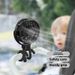Új, háromlábú ventilátor, USB töltés, hosszú akkumulátor-élettartam, rögzítésgátló, kézi, kültéri, hordozható polip tartó, kis ventilátor_voghion.com