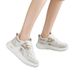 Stepping On Clouds Soft Sole Black Sneakers For Women Summer Single Mesh Hollow Breathable Dad Ultra-light Comfortable_voghion.com