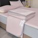 and Refreshing Latex Mat, Summer Set of Four Pieces, Ice Soft Solid Color Bed Sheet, Cool Feeling Silk Dormitory Air_voghion.com