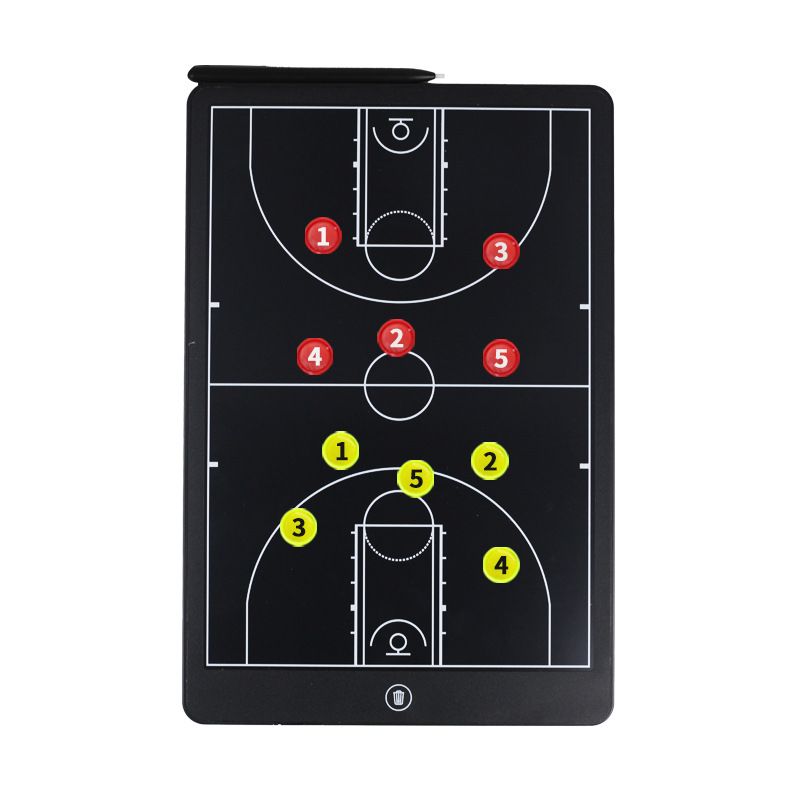 Planche à dessin magnétique LCD RSP – Planche de jeu tactique 16 pouces pour basket-ball et football, bloc-notes électronique réutilisable avec stylet_voghion.com