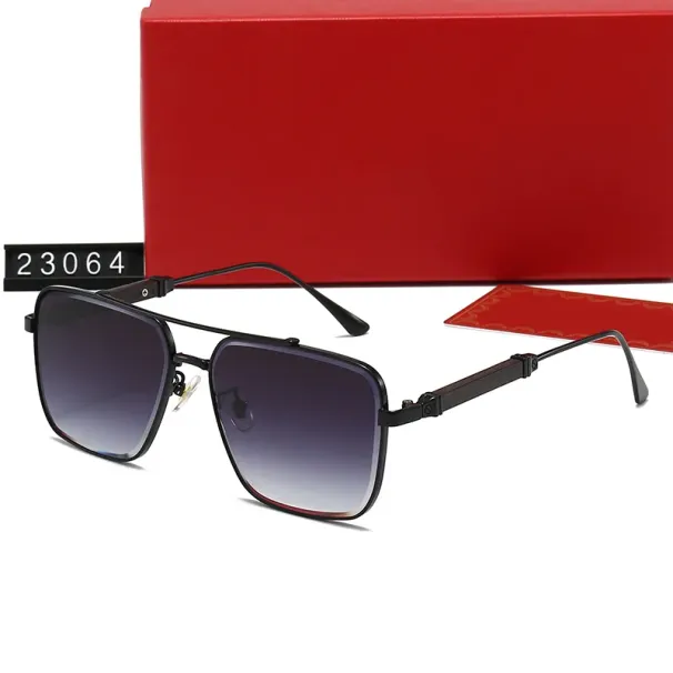 solbriller herre kurv briller herre lunette de soleil 23064 udendørs tidløs klassisk stil briller retro unisex beskyttelsesbriller_voghion.com