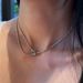 Minimalist Diamond Studded Snake Necklace For Women, Niche Fashion Design, Collarbone Chain, Versatile Temperament,_voghion.com