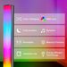 Tuya Smart RGB Lâmpada de chão LED Atmosfera Quarto Decoração de cabeceira Luz de chão Sala de estar Decoração Interior Colorido APP Lâmpada de mesa_voghion.com